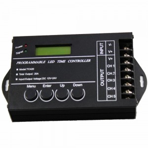 [Thumb - tc420-tc423-led-time-wifi-controller-tc421-dc12v-24v-5channel-total-output-20a-common-anode-for.jpg]
